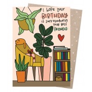 Greeting Card - Best Fronds Birthday